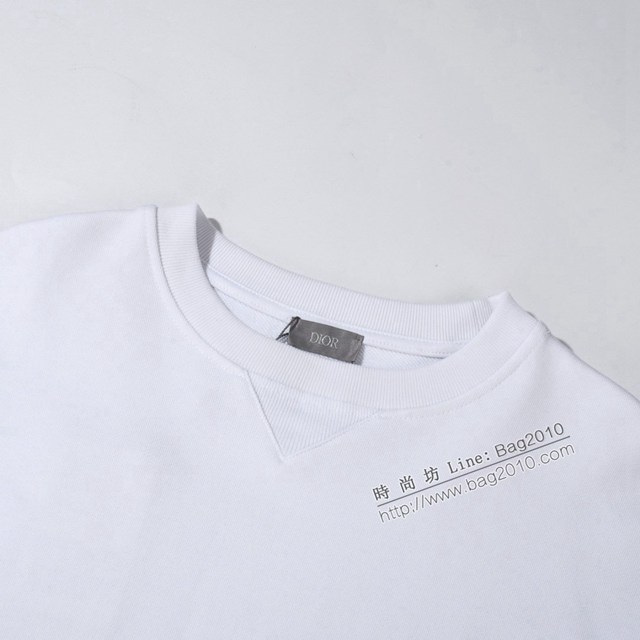 Dior專櫃迪奧2023FW新款刺繡圓領衛衣 男女同款 tzy3178